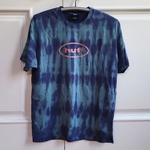 Huf LSD Tiedye T-Shirt - Navy